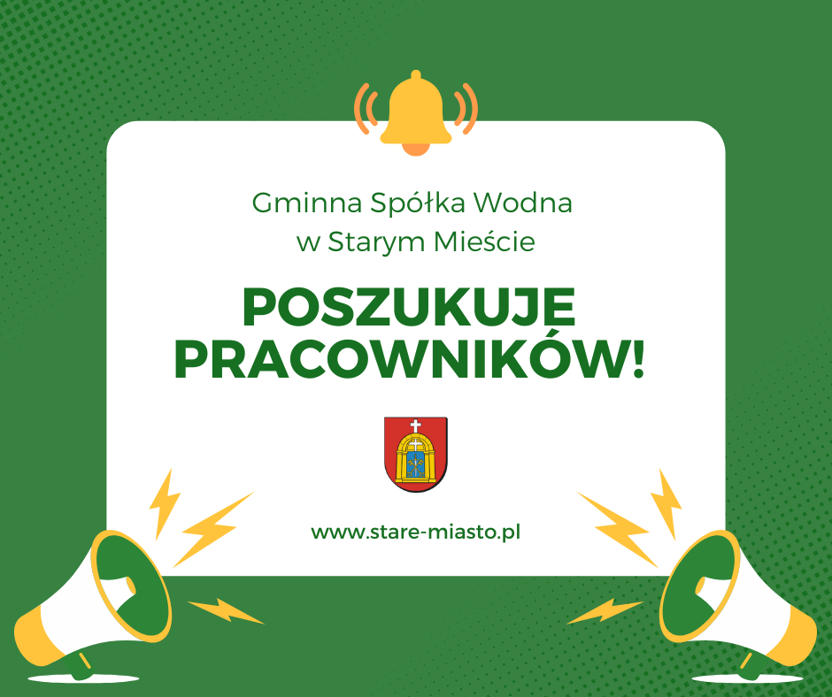 Gminna_Sp&oacute;łka_Wodna_w_Starym_Mieście_poszukuje_pracownik&oacute;w