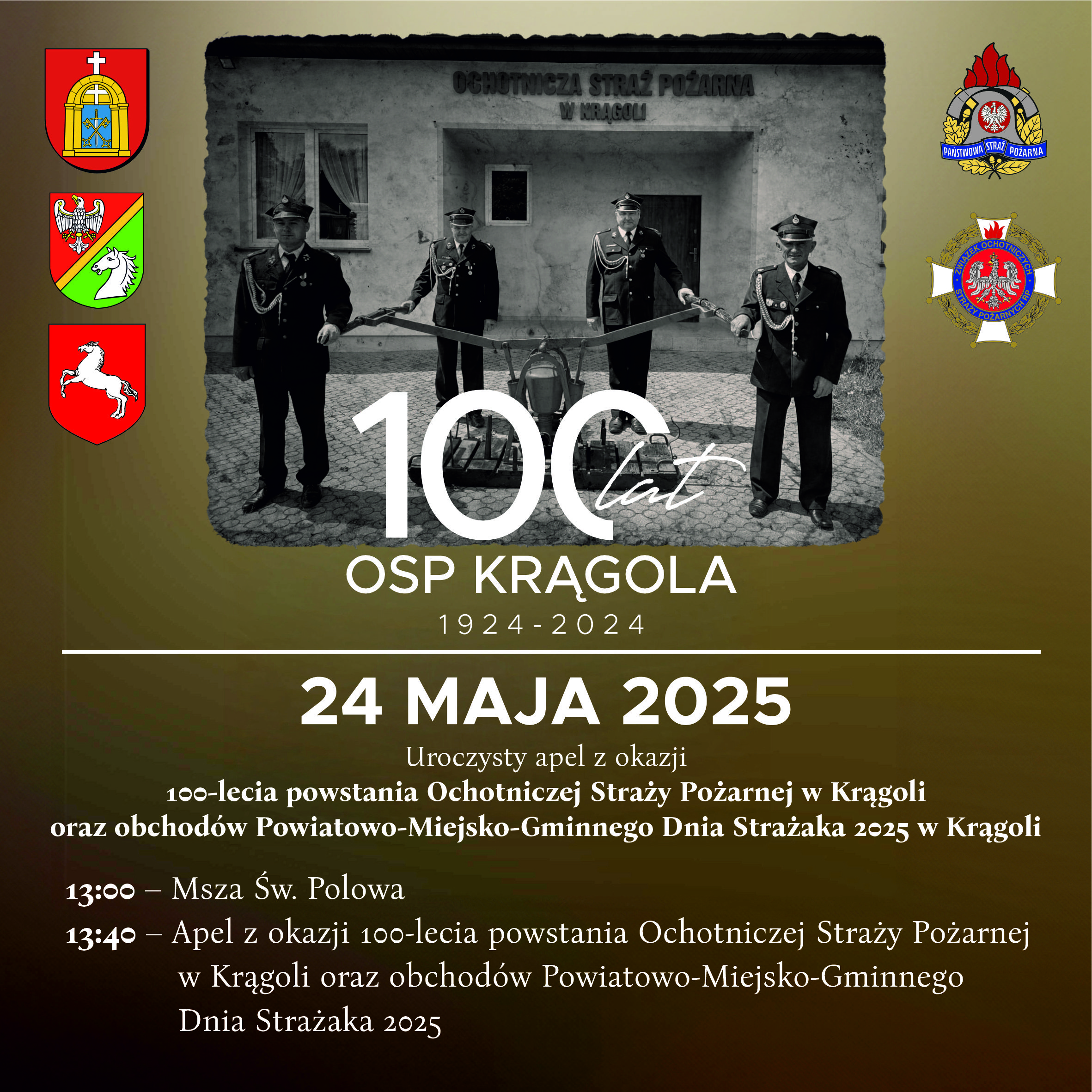 plakat OSP KRĄGOLA