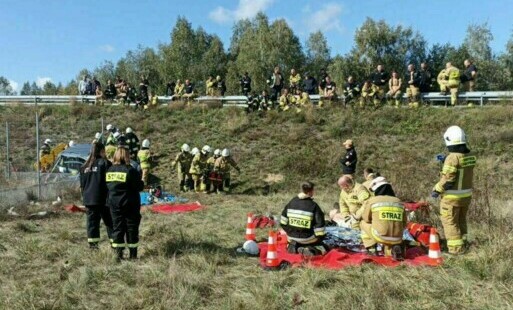 Zdjęcie do Udział jednostek OSP w gminnych manewrach ratowniczych