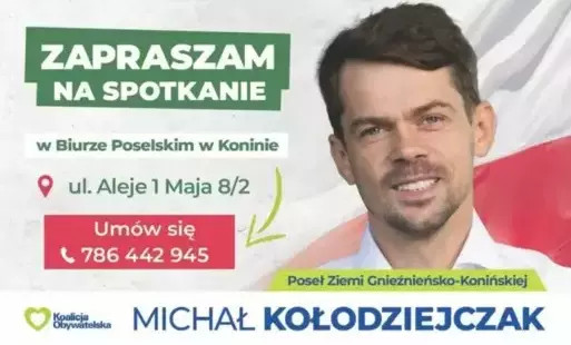 Zdjęcie do Um&oacute;w się na spotkanie z posłem