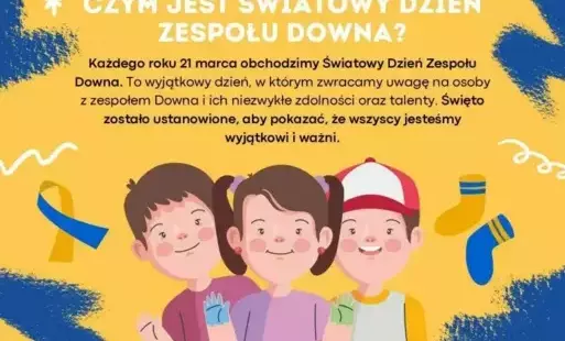 Zdjęcie do Światowy Dzień Zespołu Downa