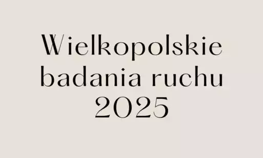 Zachęcamy do wzięcia udziału w badaniu mobilności