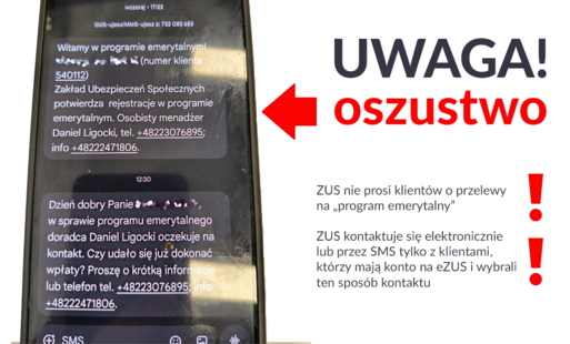 Próba oszustwa na ZUS