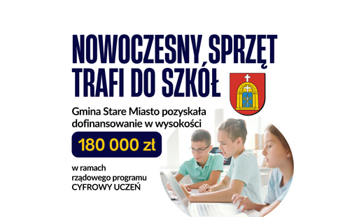 Nowoczesny sprzęt trafi do szkół