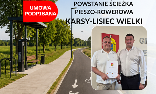 Powstanie ścieżka Karsy – Lisiec Wielki
