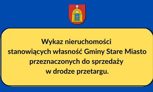 Wykaz nieruchomości przeznaczonych do sprzedaży