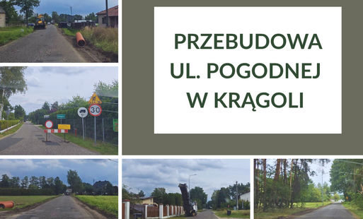 Ruszył remont ul. Pogodnej w Krągoli