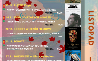 Kobiecy Wieczór Filmowy w Kinie za Rogiem