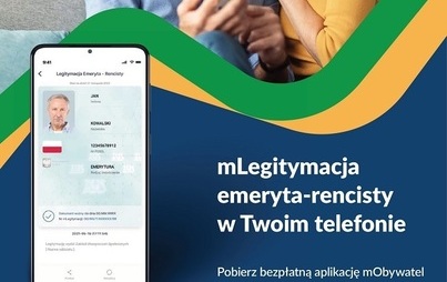 Zdjęcie do m Legitymacja dla senior&oacute;w i rencist&oacute;w