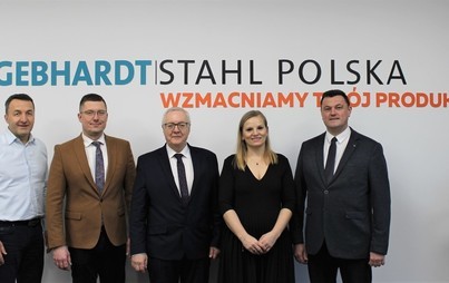 Zdjęcie do Gebhardt Stahl Polska przygotowuje się do zakończenia prac budowalnych dw&oacute;ch nowych hal produkcyjno-magazynowych.