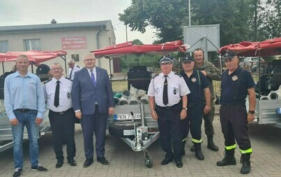 Zdjęcie do Pompy powodziowe dla OSP KSRG Lisiec Wielki