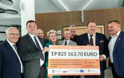 Zdjęcie do 3 października 2023 r. podpisaliśmy porozumienie warte 19,8 mln euro! 