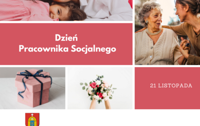 Zdjęcie do 21 listopada Dzień Pracownika Socjalnego 