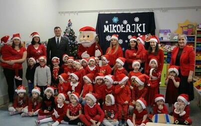 Zdjęcie do Mikołajki w gminnych plac&oacute;wkach oświatowych