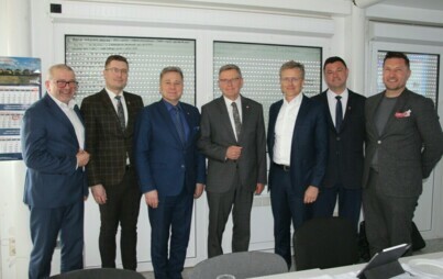 Zdjęcie do Spotkanie na terenie inwestycyjnym 
