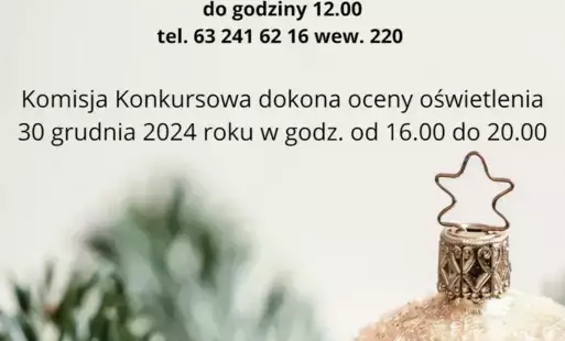 Zdjęcie do Najpiękniejsza Iluminacja Świąteczno-Bożonarodzeniowa