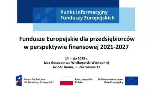 Fundusze Europejskie dla przedsiębiorców 