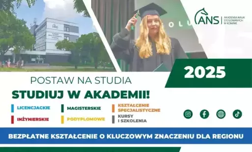 Informator ANS w Koninie na rok akademicki 2025/2026