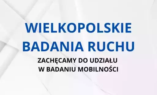 Zachęcamy do wzięcia udziału w badaniu mobilności