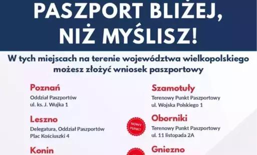 Paszport bliżej, niż myślisz