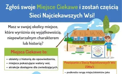 Miejsca Ciekawe – zgłoszenia do 7 listopada