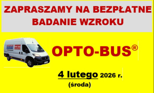 Opto-bus stanie przy urzędzie