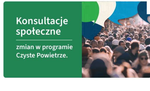 Program Czyste Powietrze: konsultacje społeczne 