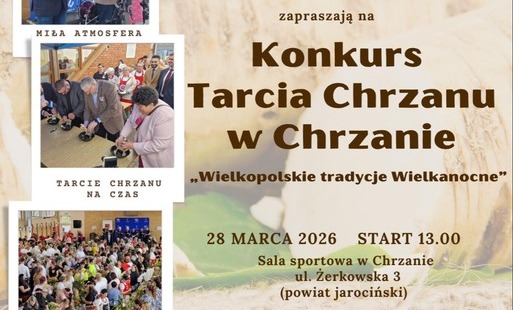 Konkurs dla KGW z chrzanem w roli głównej