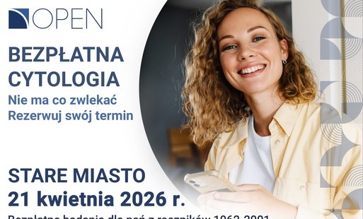 Bezpłatna cytologia w Starym Mieście