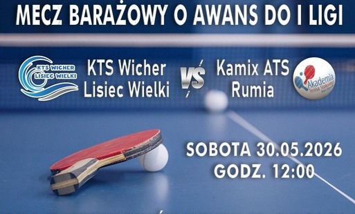 Ważny mecz Wichra! Trzymamy kciuki!