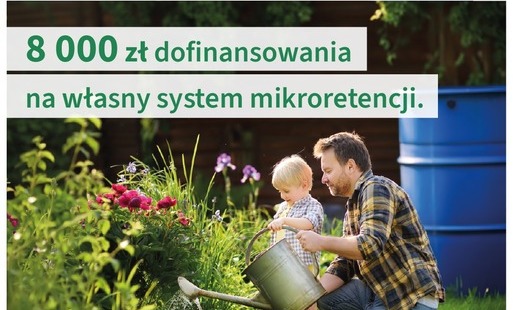 Mikroretencja: nabór wniosków od 22 czerwca w WFOŚiGW w Poznaniu 