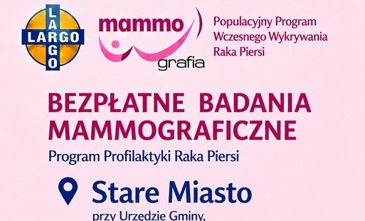 Bezpłatna mammografia