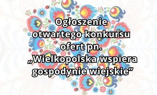 Koła Gospodyń Wiejskich mogą zdobyć dofinansowanie