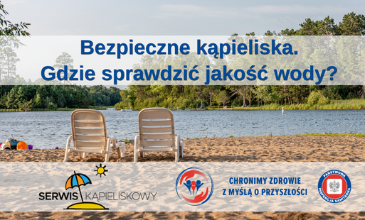 Bezpieczne lato nad wodą – ważny komunikat Sanepidu