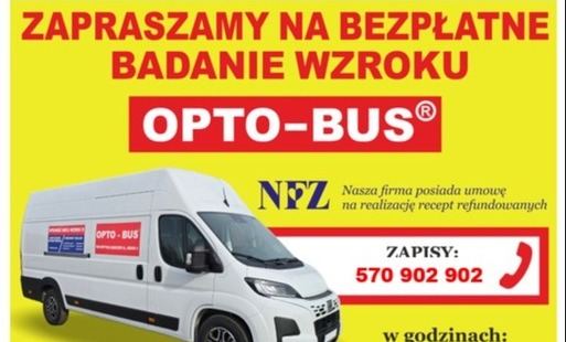 Bezpłatne badania wzroku 2 września