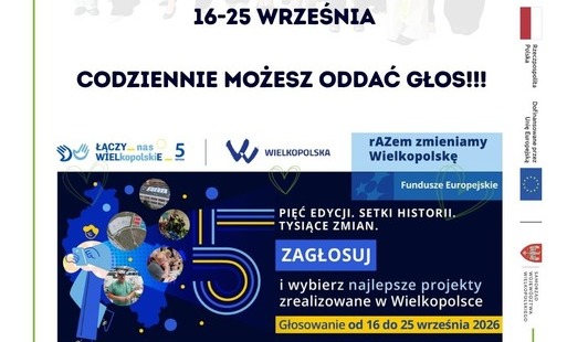 Głosujemy na Akademię Młodych Liderów i Liderek Aglomeracji Konińskiej