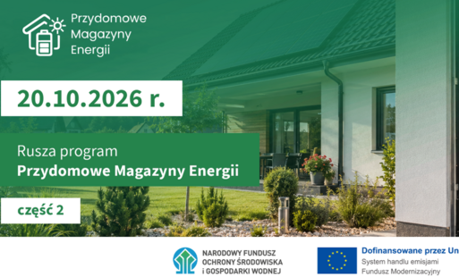 Dofinansowanie przydomowych magazynów energii - część 2