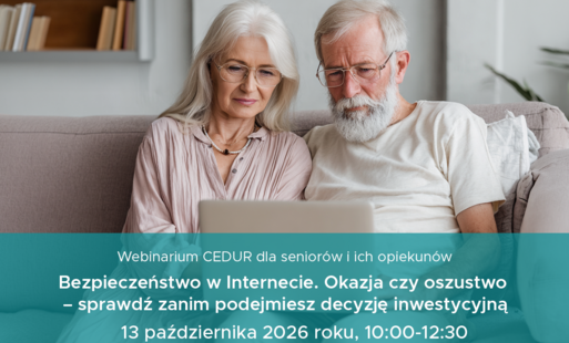 Bezpieczeństwo w Internecie - szkolenie dla seniorów