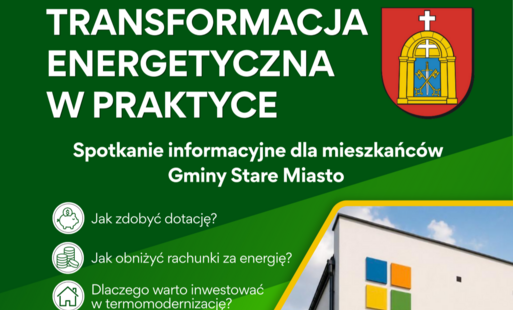 Transformacja energetyczna w praktyce - spotkanie dla mieszkańców