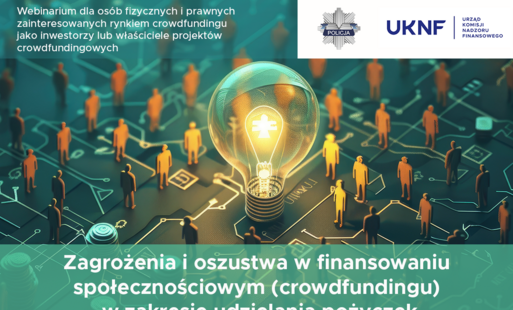 Bezpłatne webinarium o zagrożeniach w finansowaniu społecznościowym
