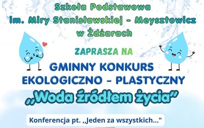 Gminny konkurs ,,Woda źródłem życia" 