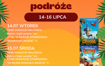 Kino za Rogiem: wakacyjne podróże