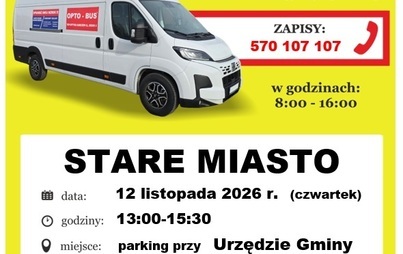 Bezpłatne badanie wzroku w Opto-Busie